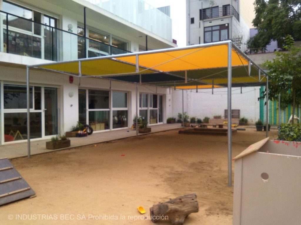 Toldos Vela con Estructura | Arquitectura y Diseño | Industrias BEC